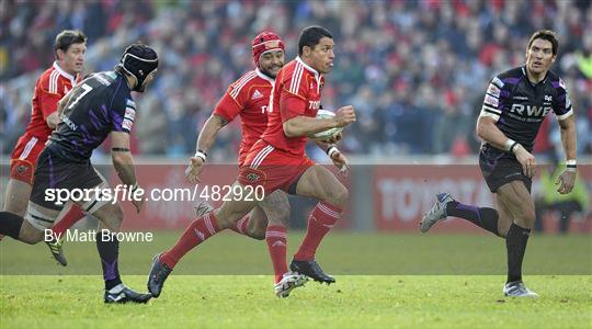 Munster v Ospreys - Heineken Cup Pool 3 - Round 3