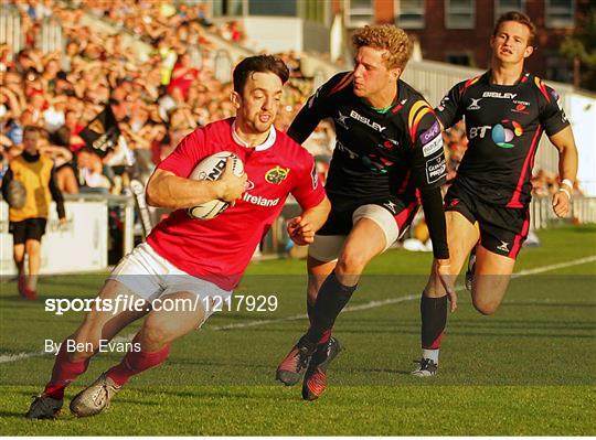 Newport Gwent Dragons v Munster - Guinness PRO12 Round 3