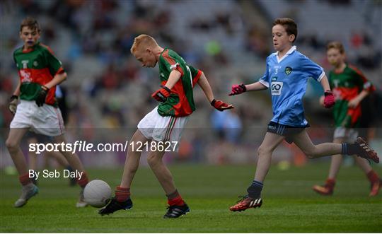 INTO Cumann na mBunscol GAA Respect Exhibition Go Games at Dublin v Mayo - GAA Football All-Ireland Senior Championship Final