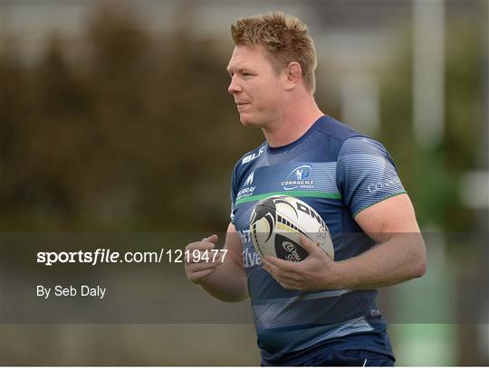 Connacht Rugby Squad Training and Press Conference