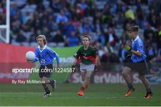 INTO Cumann na mBunscol GAA Respect Exhibition Go Games at Dublin v Mayo - GAA Football All-Ireland Senior Championship Final Replay