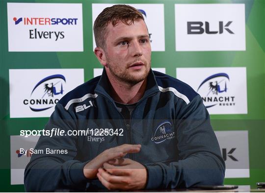 Connacht Rugby Squad Training and Press Conference