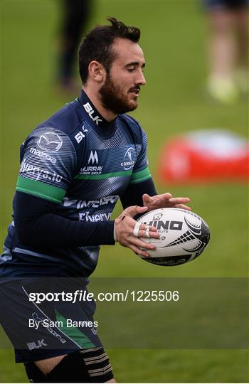 Connacht Rugby Squad Training and Press Conference