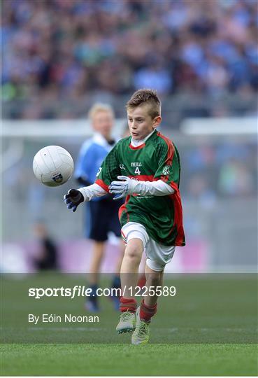 INTO Cumann na mBunscol GAA Respect Exhibition Go Games at Dublin v Mayo - GAA Football All-Ireland Senior Championship Final Replay