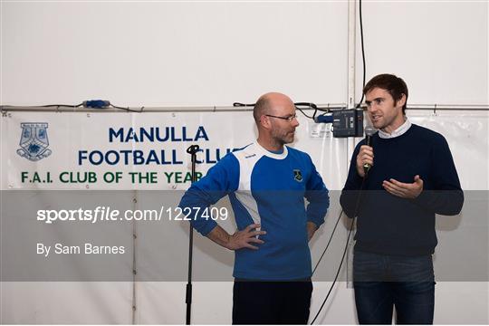 Aviva / Kevin Kilbane Community Day at Manulla FC