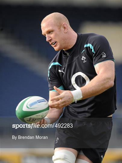 Ireland Rugby Squad Training - Wednesday 23rd February 2011