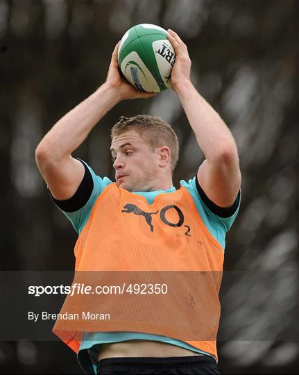 Ireland Rugby Squad Training - Tuesday 22nd February 2011