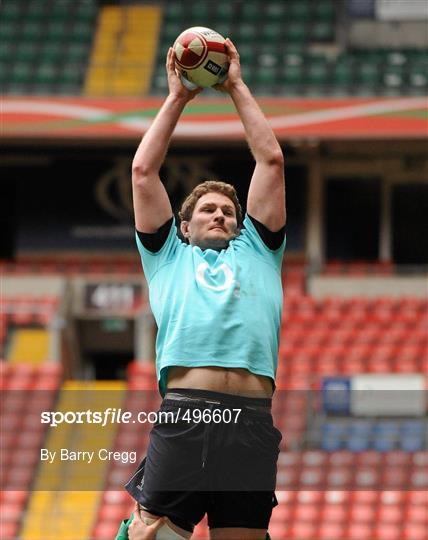 Ireland Rugby Squad Captain's Run - Friday 11th March 2011