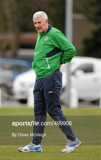 Northern Ireland Squad Training - Monday 21st March 2011