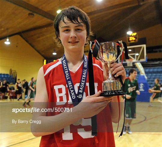 Presentation College, Bray, Co. Wicklow v St. Josephs "Bish", Galway - Basketball Ireland Boys U16A Schools League Final