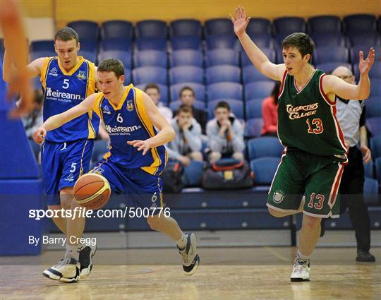 Calasanctius College, Oranmore, Co. Galway v Castleisland Community College, Castleisland, Co. Kerry - Basketball Ireland Boys U19A Schools League Final