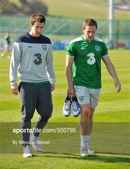 Republic of Ireland Squad Training - Thursday 24th March 2011