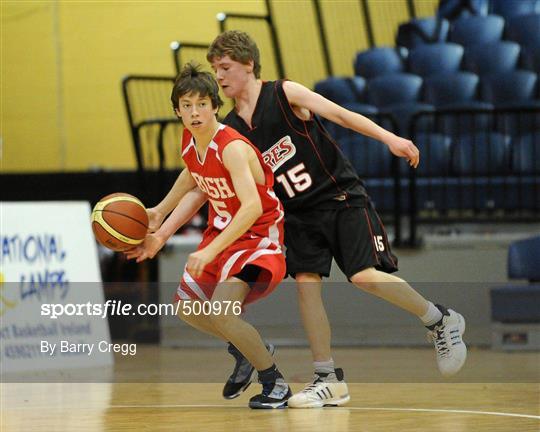 Presentation College, Bray, Co. Wicklow v St. Josephs "Bish", Galway - Basketball Ireland Boys U16A Schools League Final