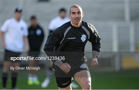 Barbarians RFC Captain's Run and Press Conference