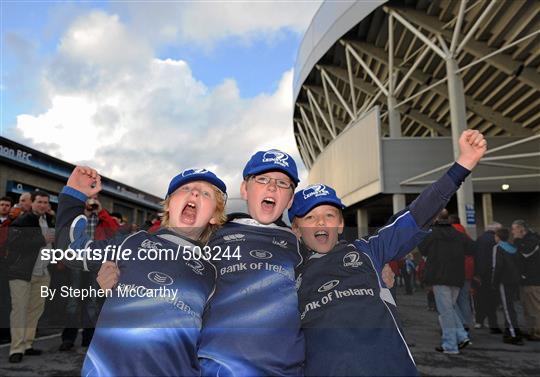 Leinster Supporters - Munster v Leinster - Celtic League