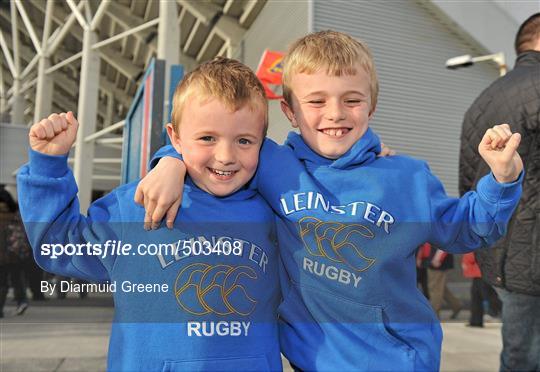 Leinster Supporters - Munster v Leinster - Celtic League