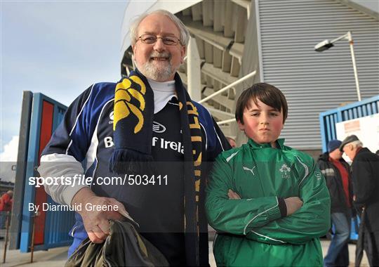 Leinster Supporters - Munster v Leinster - Celtic League