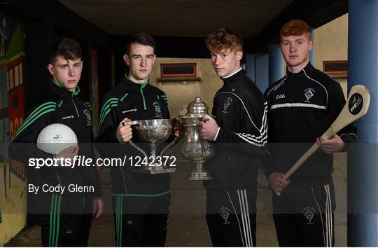 Launch of the Top Oil sponsorship of the Leinster GAA Schools Senior Championships