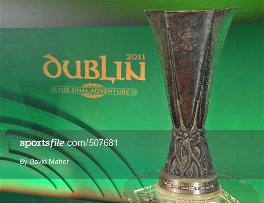 UEFA Europa League Trophy Handover