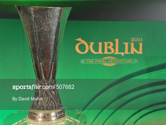 UEFA Europa League Trophy Handover