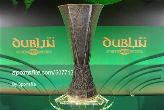 UEFA Europa League Trophy Handover