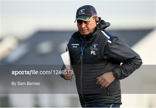 Connacht Rugby Squad Training and Press Conference