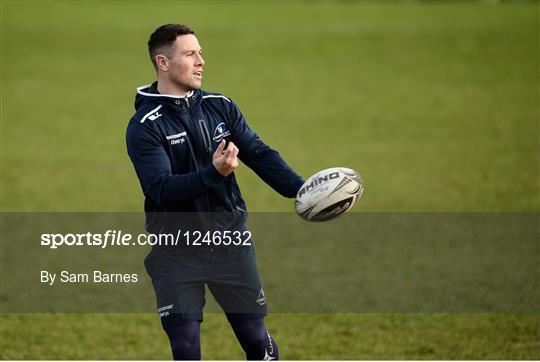 Connacht Rugby Squad Training and Press Conference