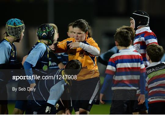 Bank of Ireland Minis at Leinster v Newport Gwent Dragons - Guinness PRO12 Round 10