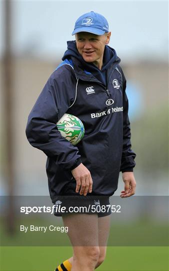 Leinster Rugby Squad Training and Media Briefing - Monday 25th April 2011