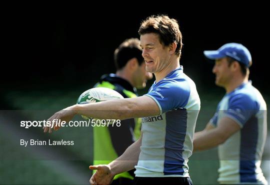 Leinster Rugby Squad Captain's Run