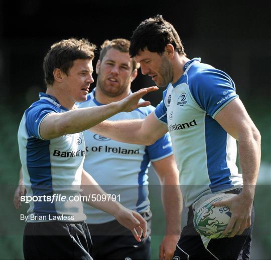 Leinster Rugby Squad Captain's Run