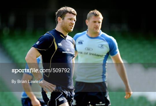 Leinster Rugby Squad Captain's Run