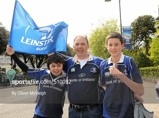 Leinster Supporters - Leinster v Toulouse - Heineken Cup Semi-Final