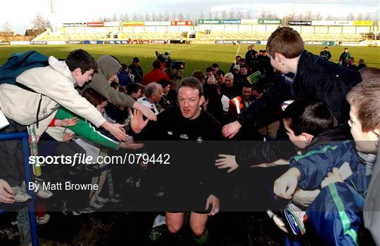 Ireland Rugby Squad Training and Press Conference