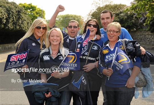 Leinster Supporters - Leinster v Toulouse - Heineken Cup Semi-Final