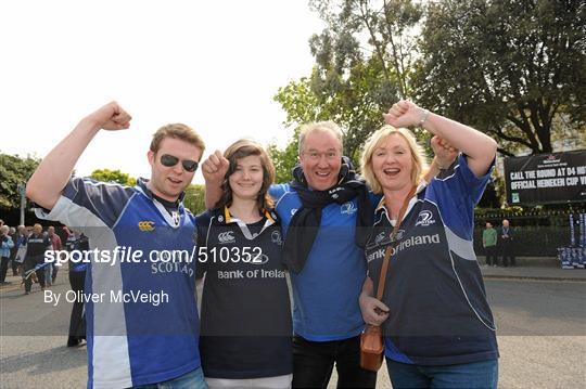 Leinster Supporters - Leinster v Toulouse - Heineken Cup Semi-Final
