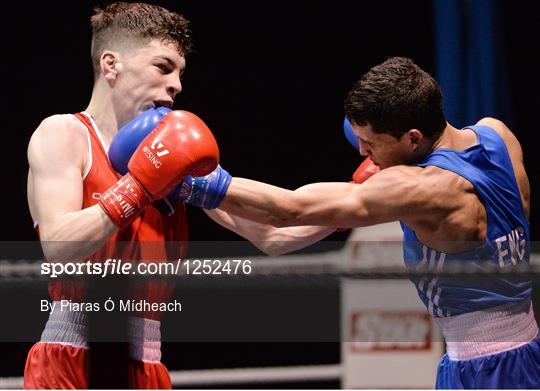 Ireland v England Boxing International