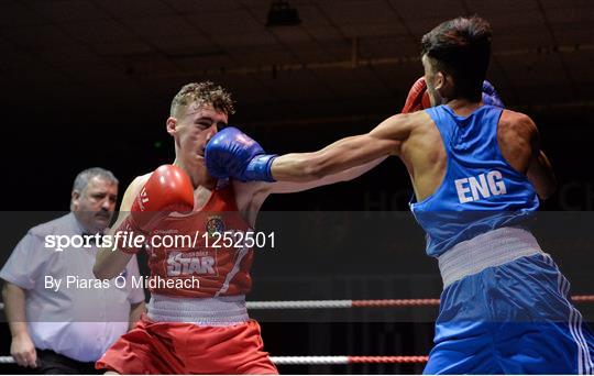 Ireland v England Boxing International