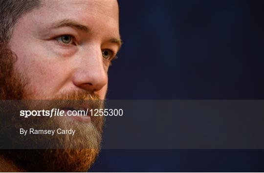 Leinster Rugby Squad Training and Press Conference