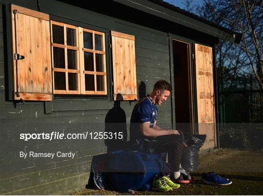 Leinster Rugby Squad Training and Press Conference