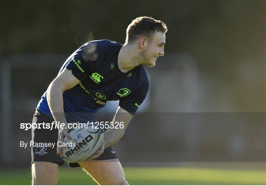 Leinster Rugby Squad Training and Press Conference