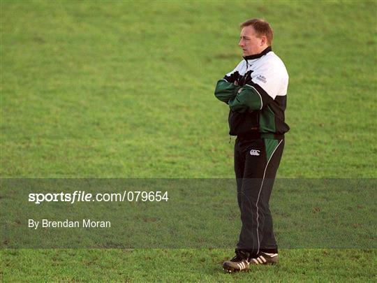 Ireland Rugby Squad Training and Press Conference