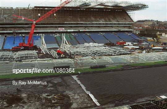 Croke Park Under Construction