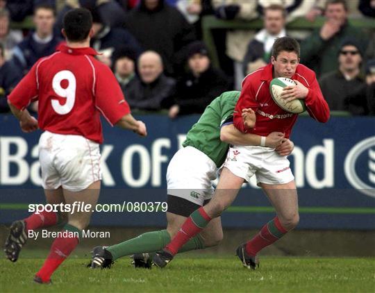 Ireland A v Wales A - "A" Rugby International