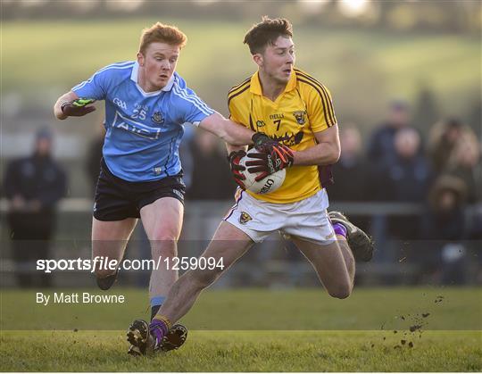 Wexford v Dublin - Bord na Mona O'Byrne Cup Group 1 Round 3