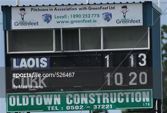 Laois v Cork - GAA Hurling All-Ireland Senior Championship Preliminary Round