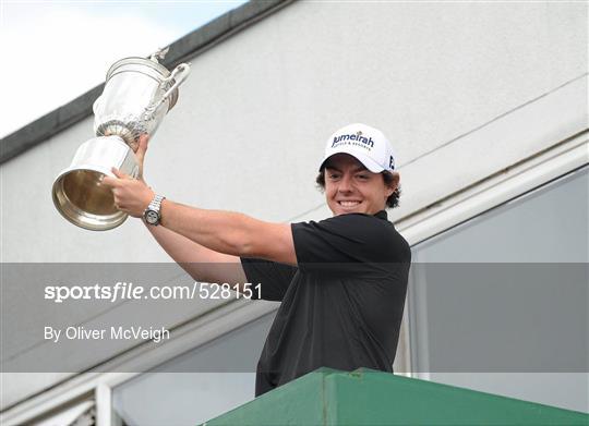 2011 US Open Champion Rory McIlroy Homecoming