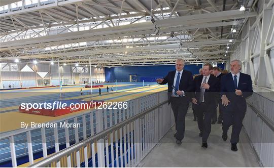 Opening of the Sport Ireland National Indoor Arena by An Taoiseach, Enda Kenny TD