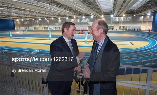 Opening of the Sport Ireland National Indoor Arena by An Taoiseach, Enda Kenny TD