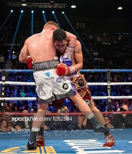 Sportsfile Carl Frampton v Leo Santa Cruz WBA featherweight